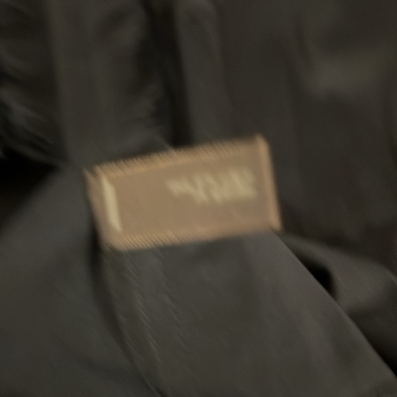 VTG Size   L Black Ruffle Whimsigoth Cottage Coquette Tie Waist Button Dress - Picture 11 of 11